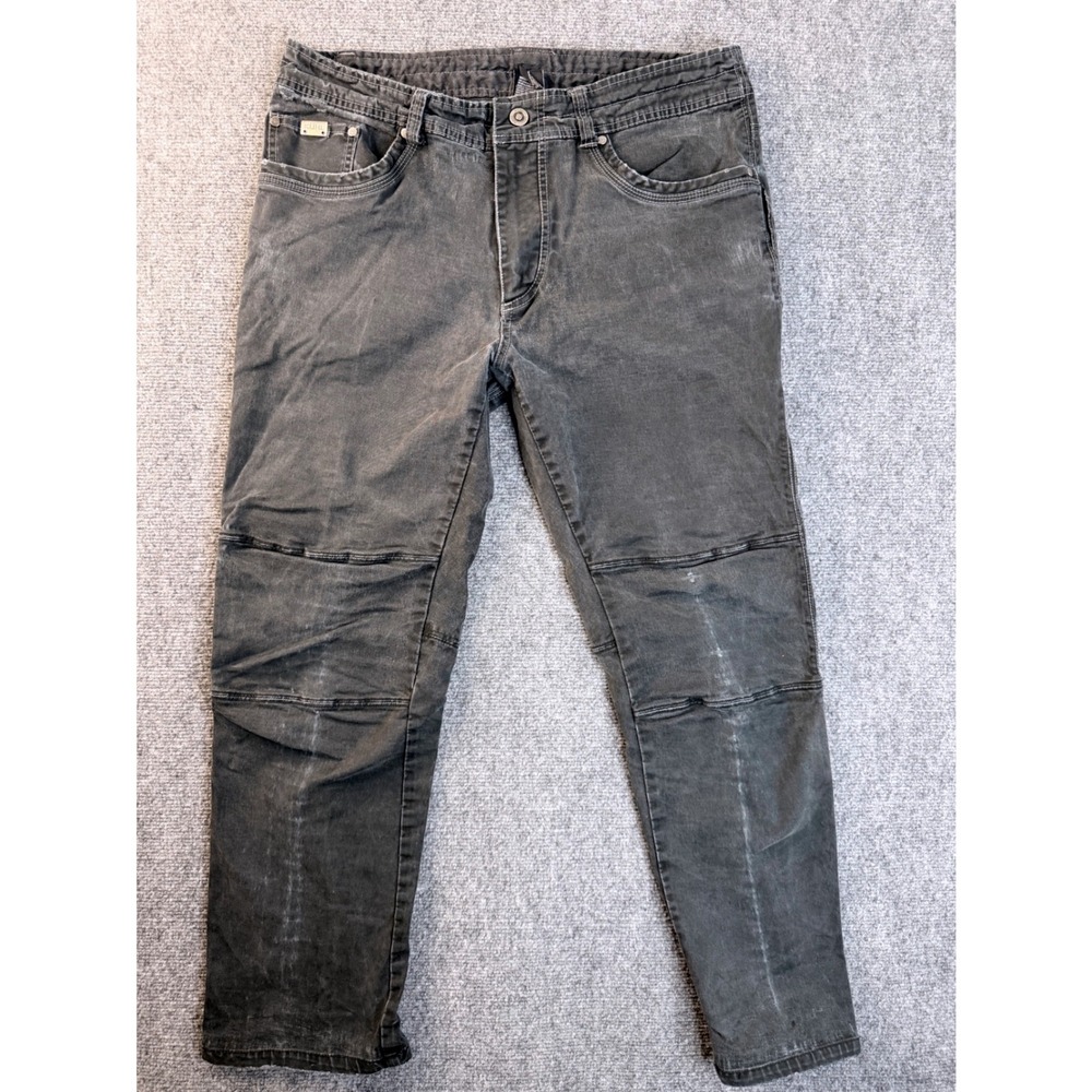 Kuhl Rydr Pants Mens 36x30 Faded Black Vintage Patina Dye Workwear Hiking Pant